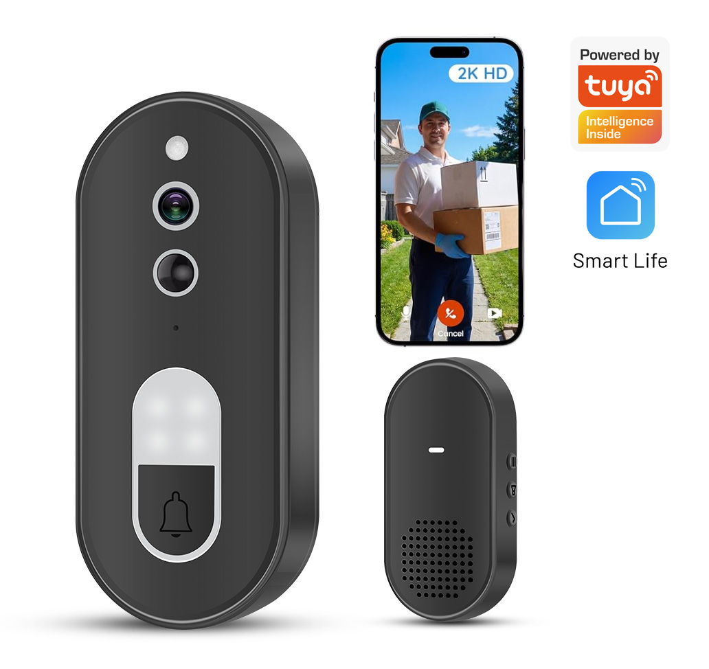 Home Security No Wifi Needed - Tuya 1080P HD Kablosuz WiFi Görüntülü