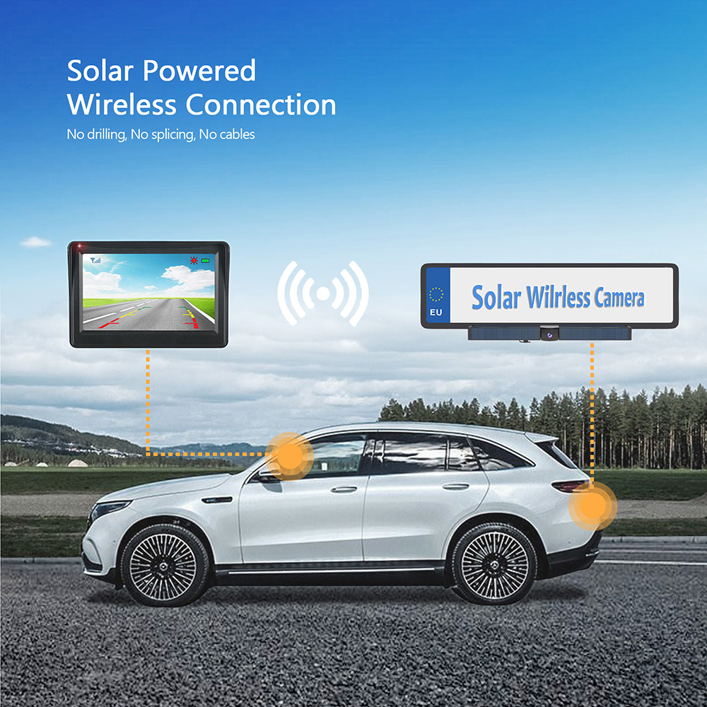 Camera Solar Wireless - En Yeni Tamamen Kendin Yap 2.4G