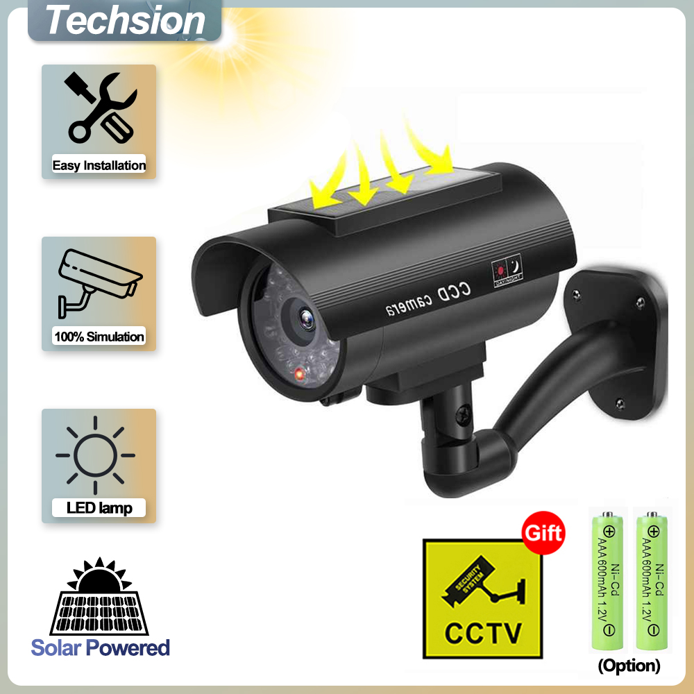 Home Security Lights - Güneş Paneli Aptal Gözetleme Kamera, Dışarıdaki