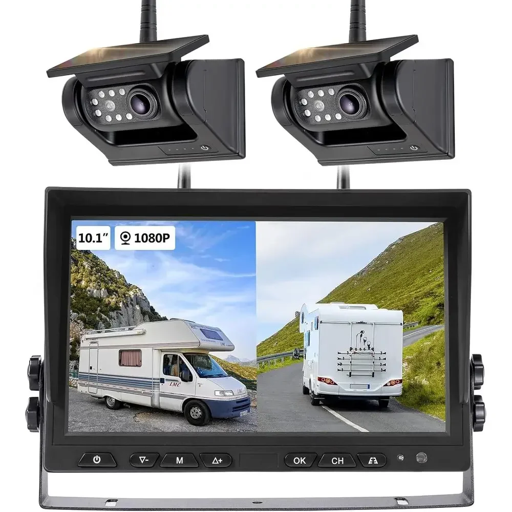 Camera Solar Wireless - 10.1 inç - 2 Manyetik Güneş