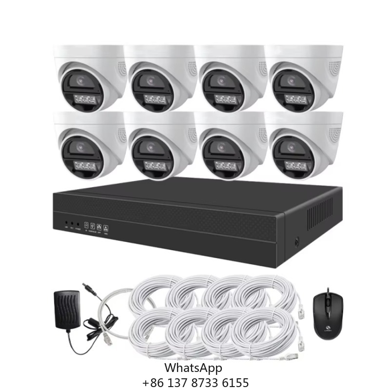 Home Security Kit With Camera - 4 Kanal 8 Kanal Full HD