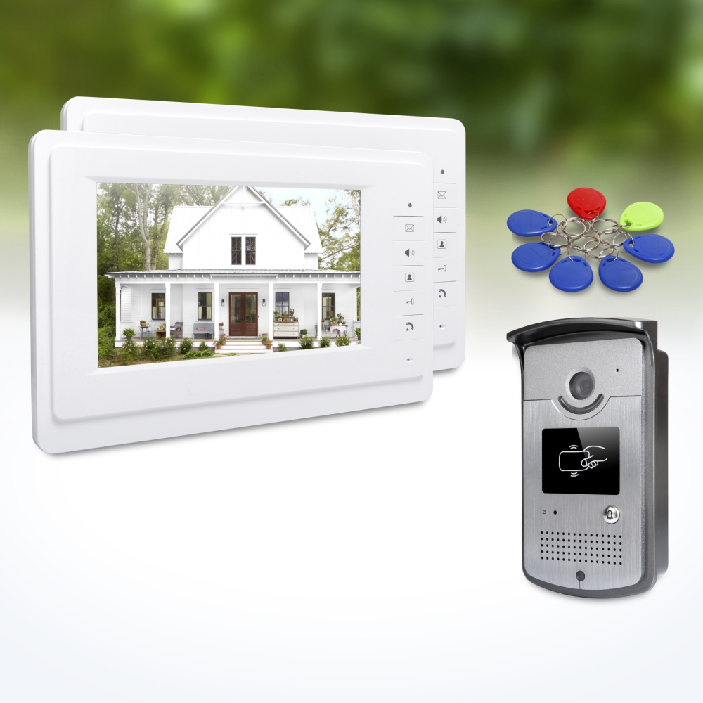 Home Security Kit With Camera - 1 Dış Mekan Kamerası 2 İç