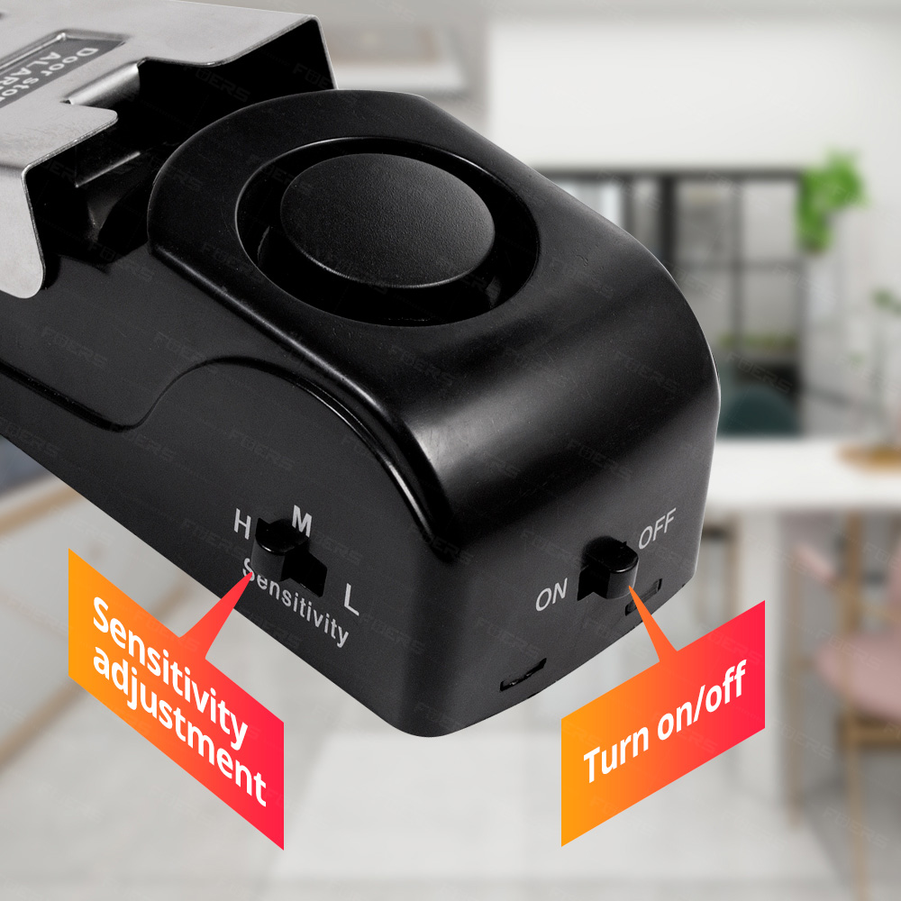 Home Security Gadgets - FUERS Kapı Durdurucu Alarm Sistemi 120dB