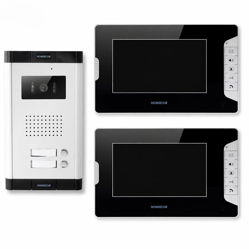 Home Security Kit With Camera - 4 telli 2 aile görüntülü kapı