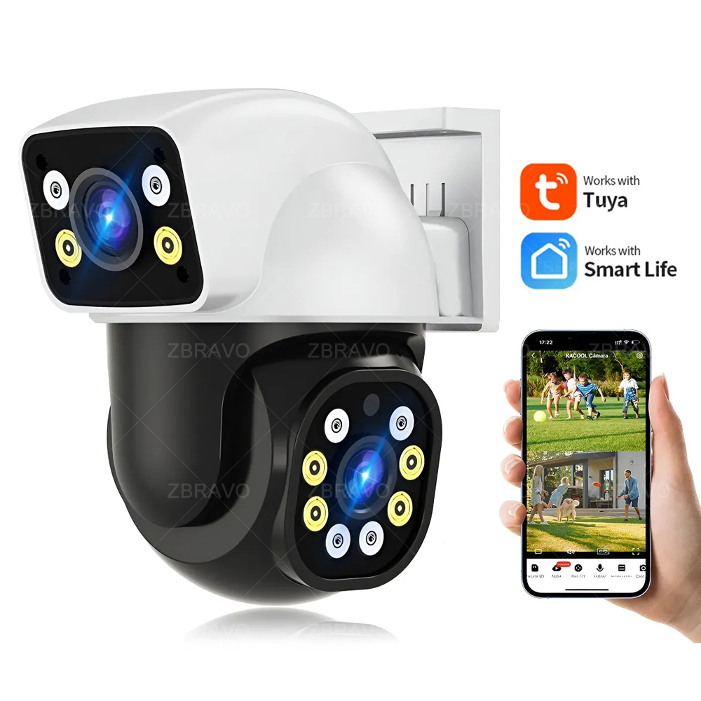 Home Security No Wifi Needed - Smartlife 8MP WiFi Tuya Dış Mekan
