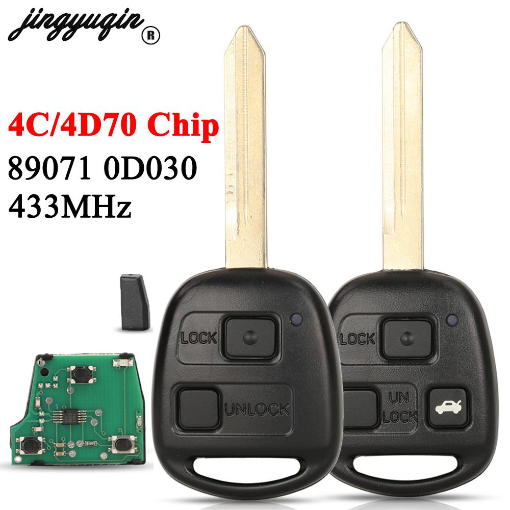 Keypad Alarm Panel - Jingyuqin 89071-0D030 Uzaktan Araba Anahtarı Alarmı