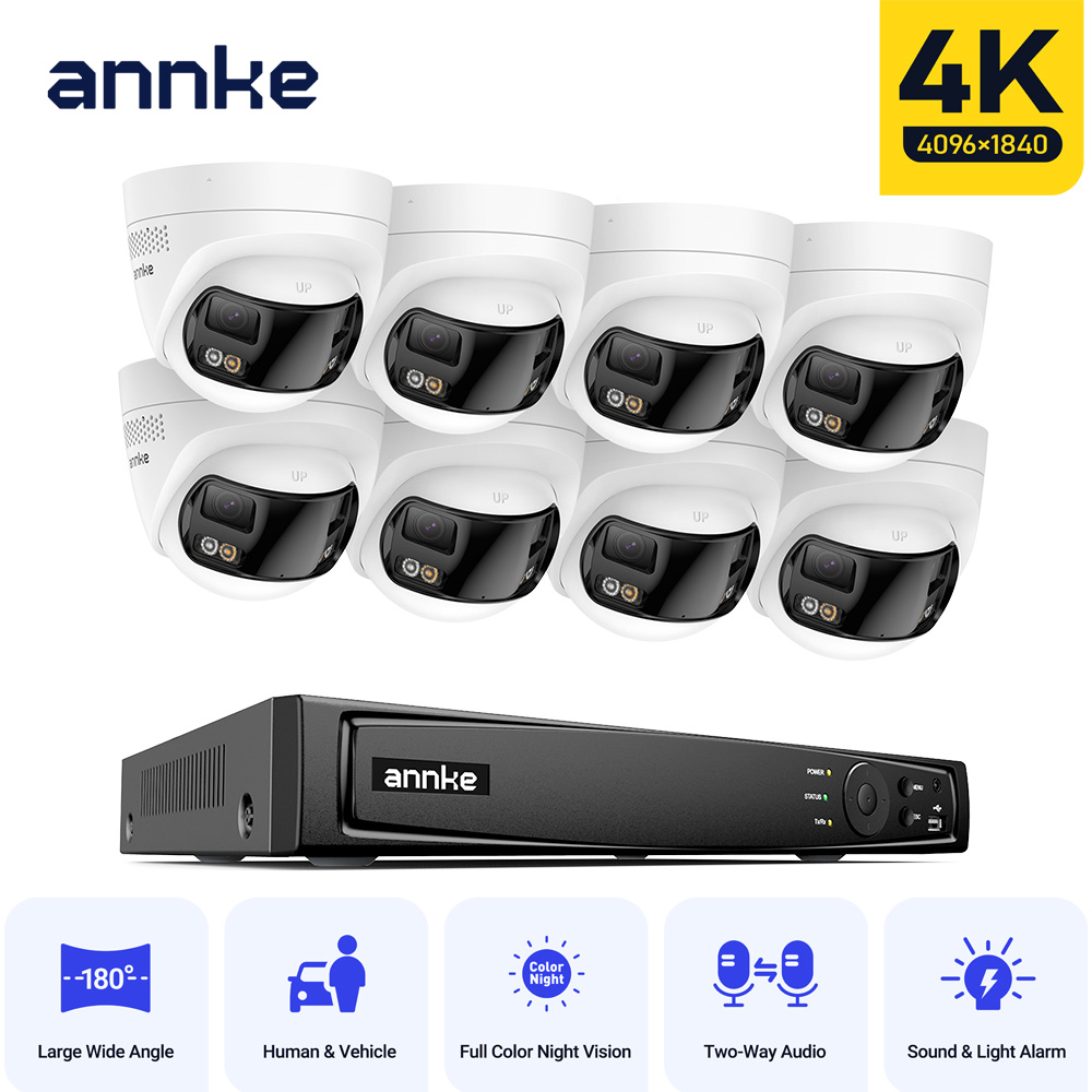 Home Security Outdoor Cameras - ANNKE 4K Dış Mekan Video Güvenlik