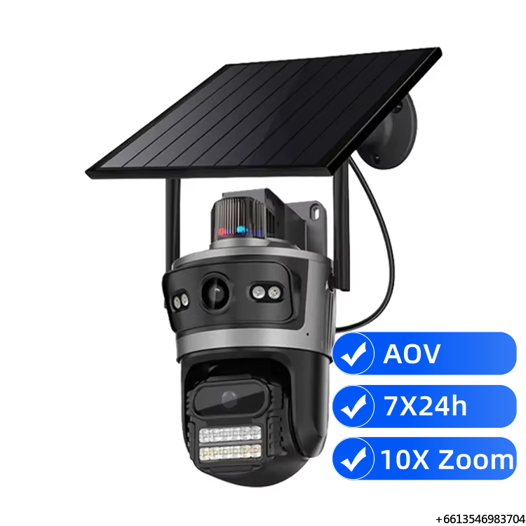 Camera Solar Wireless - ENSTER 2K AOV 24 Saat Kayıtlı