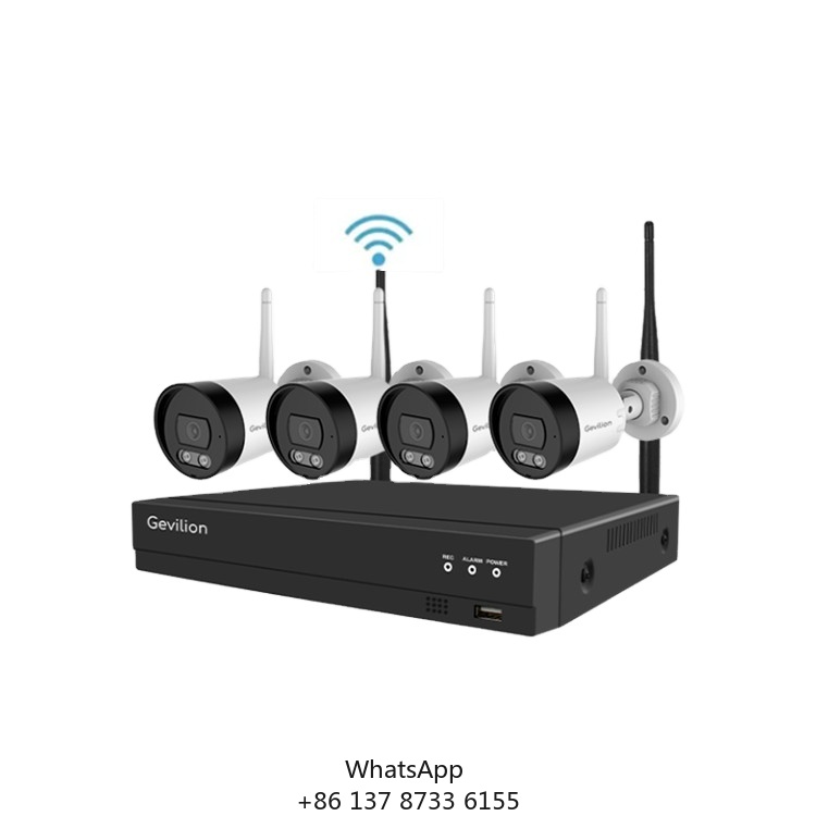 Home Security Wifi Camera - Yüksek Teknoloji 3mp 2 Kanal 4