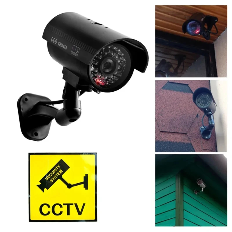 Home Security Lights - Simülasyon Sahte Mermi Kamera Sahte Kameralar