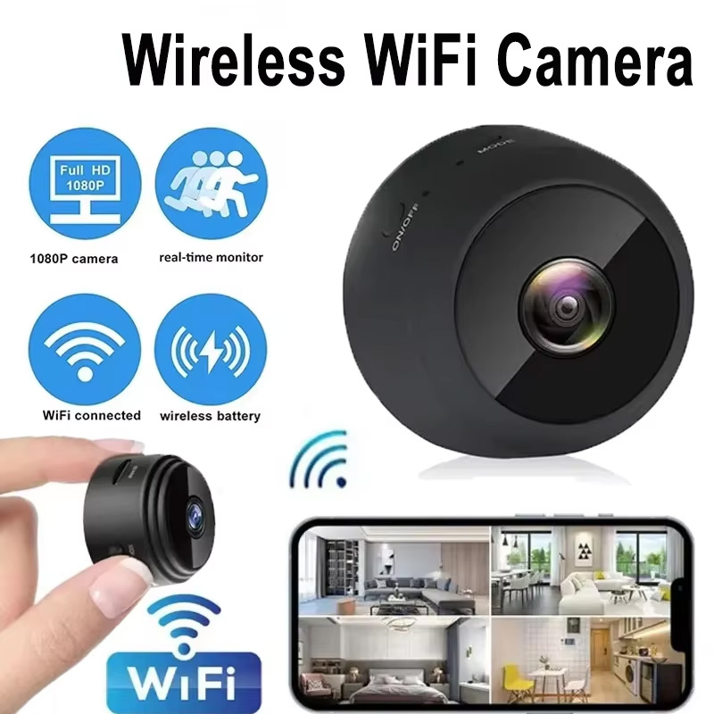 Home Security Wifi Camera - Yeni A9 Kamera Wifi 1080p HD