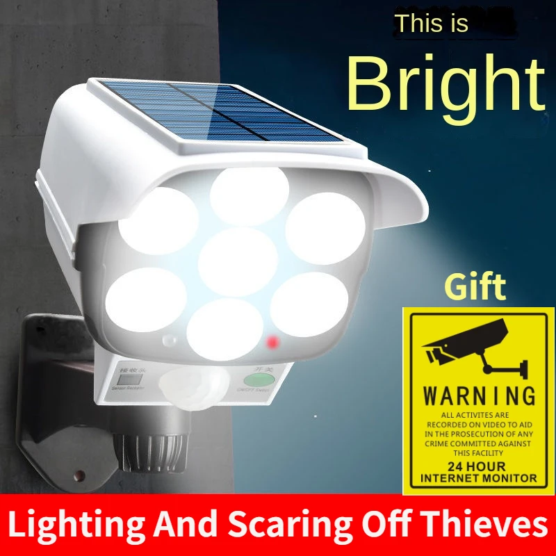 Home Security Lights - Açık Güneş Işığı Hareket Sensörü Güvenlik