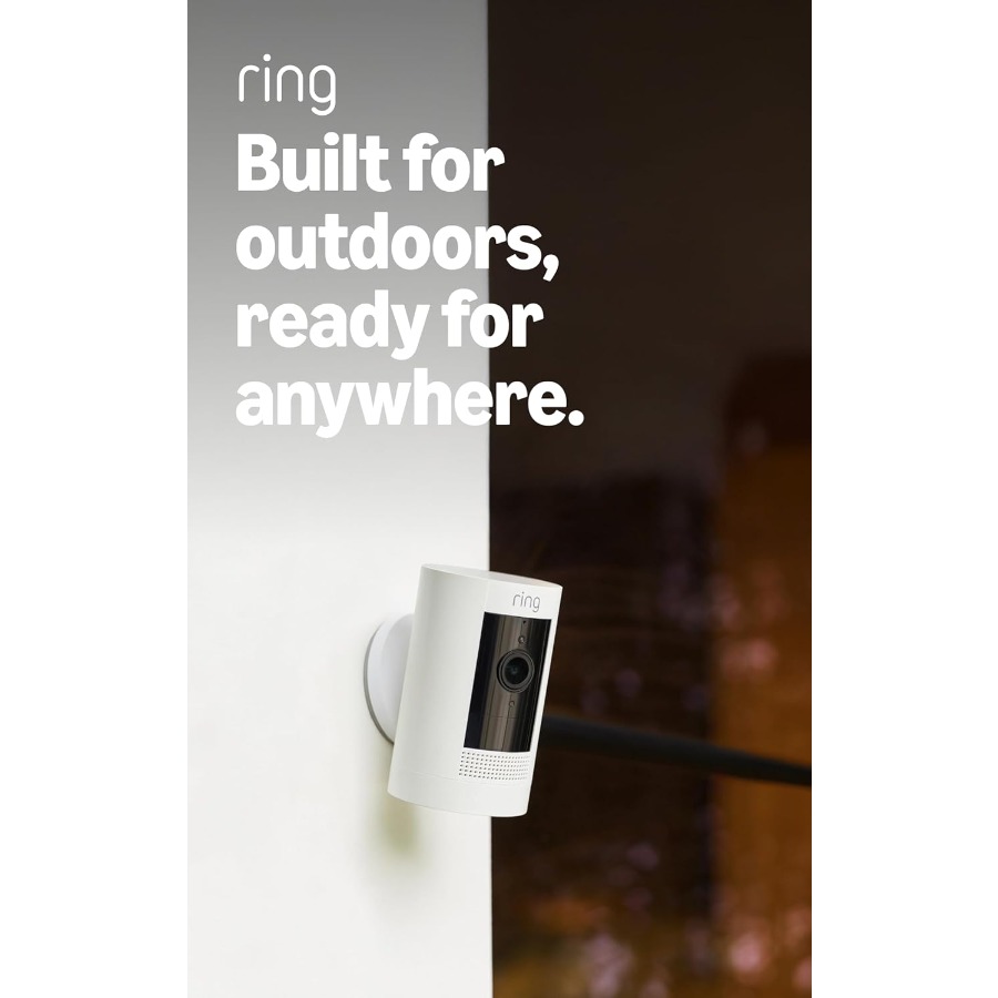 Home Security Ring Camera - Ring Outdoor Cam Stick Up Cam,
