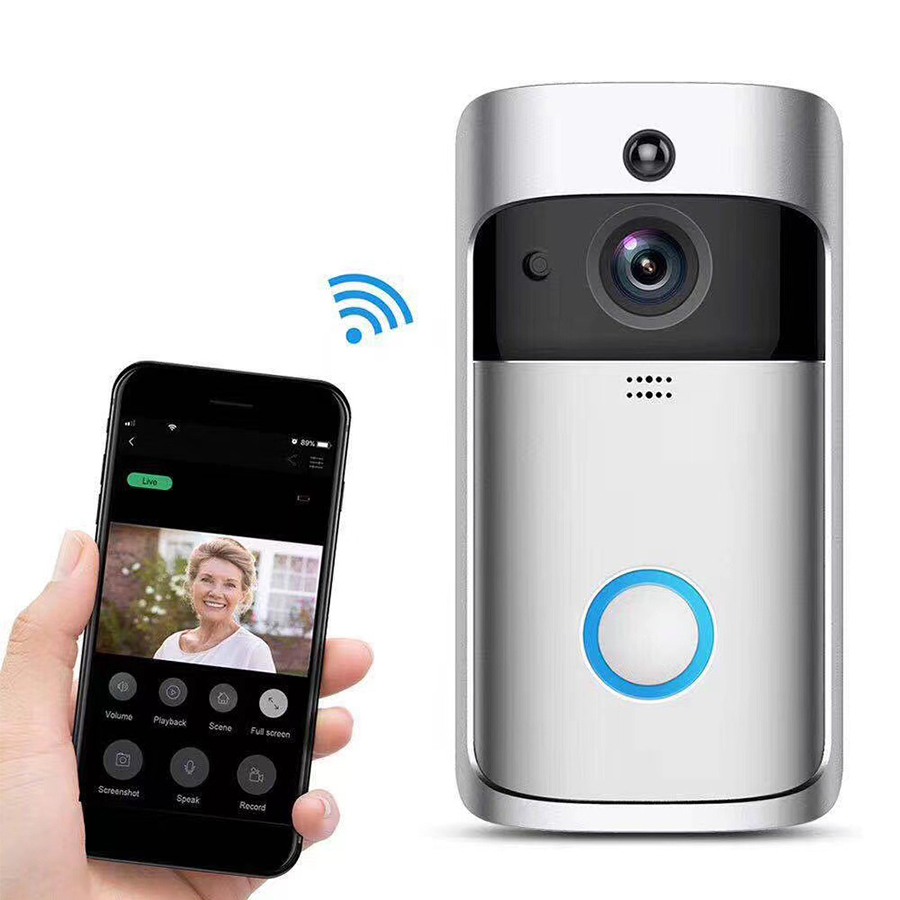 Home Security Ring Camera - Akıllı Wifi Kablosuz Ev Daire Güvenlik