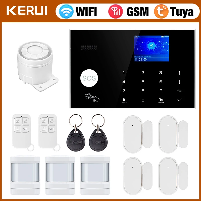 Keypad Alarm Panel - KERUI G30 Ev için Alarm Sistemi