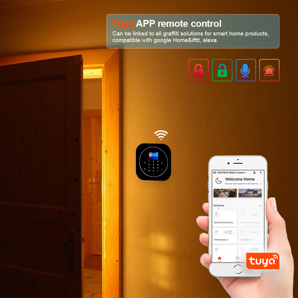 KERUI G12 2G Wifi Kablosuz Ev  - Home Security System Installation incelemesi ve fiyatı