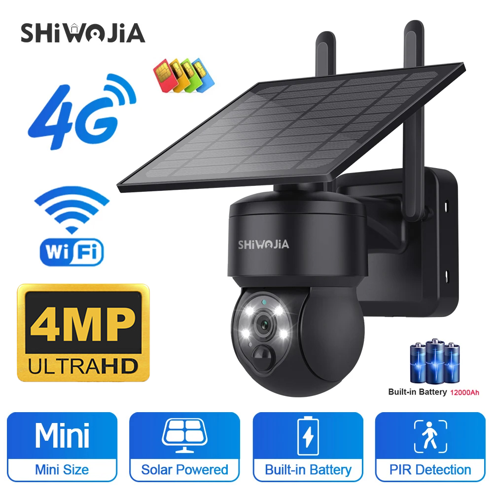 SHIWOJIA WIFI Kablosuz PTZ Gün - Home Security Outdoor Cameras incelemesi ve fiyatı