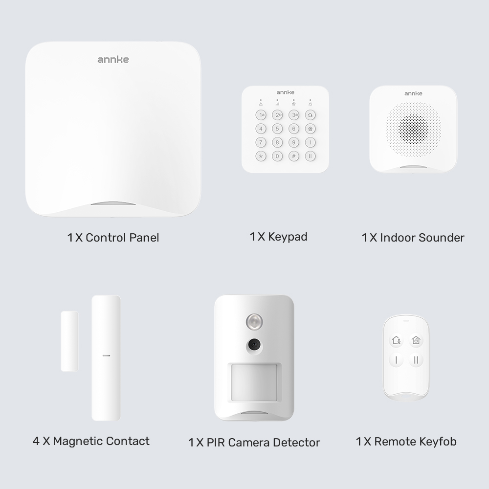 ANNKE Kablosuz Alarm Sistemi,  - Keypad Alarm Panel incelemesi ve fiyatı