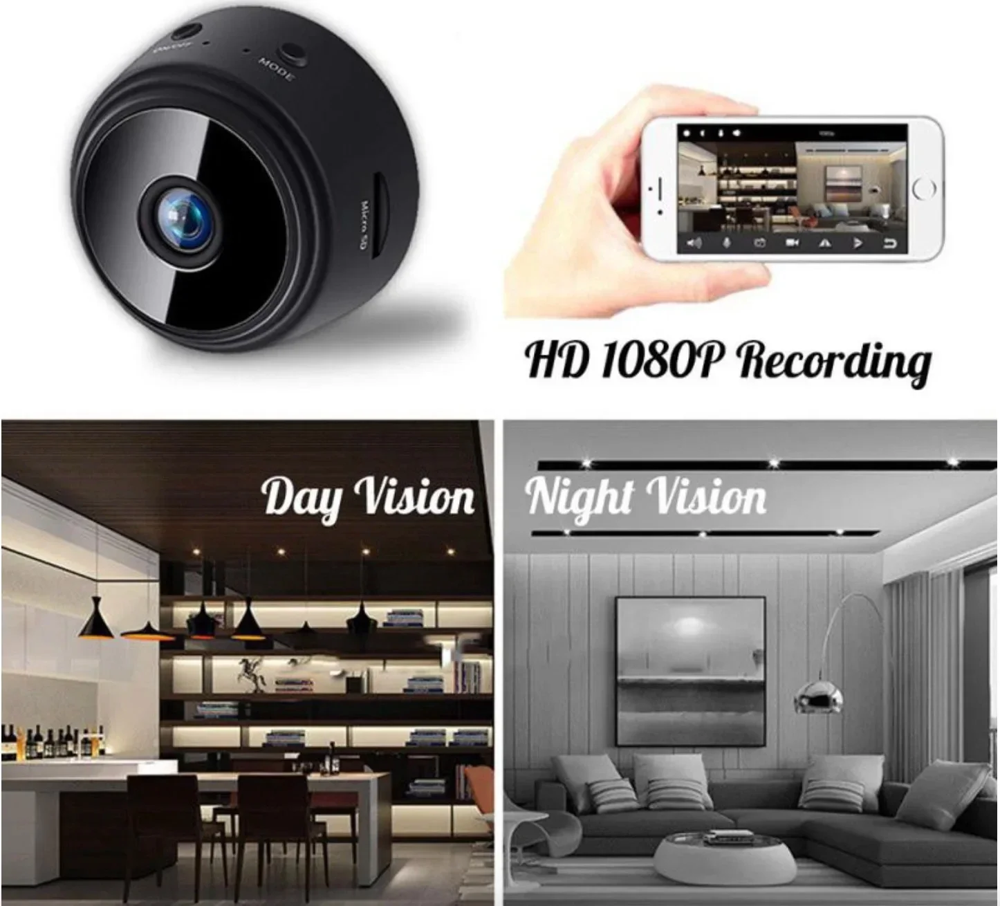 OnePlus A9 Mini Kamera 1080P H - Home Security No Wifi Needed incelemesi ve fiyatı