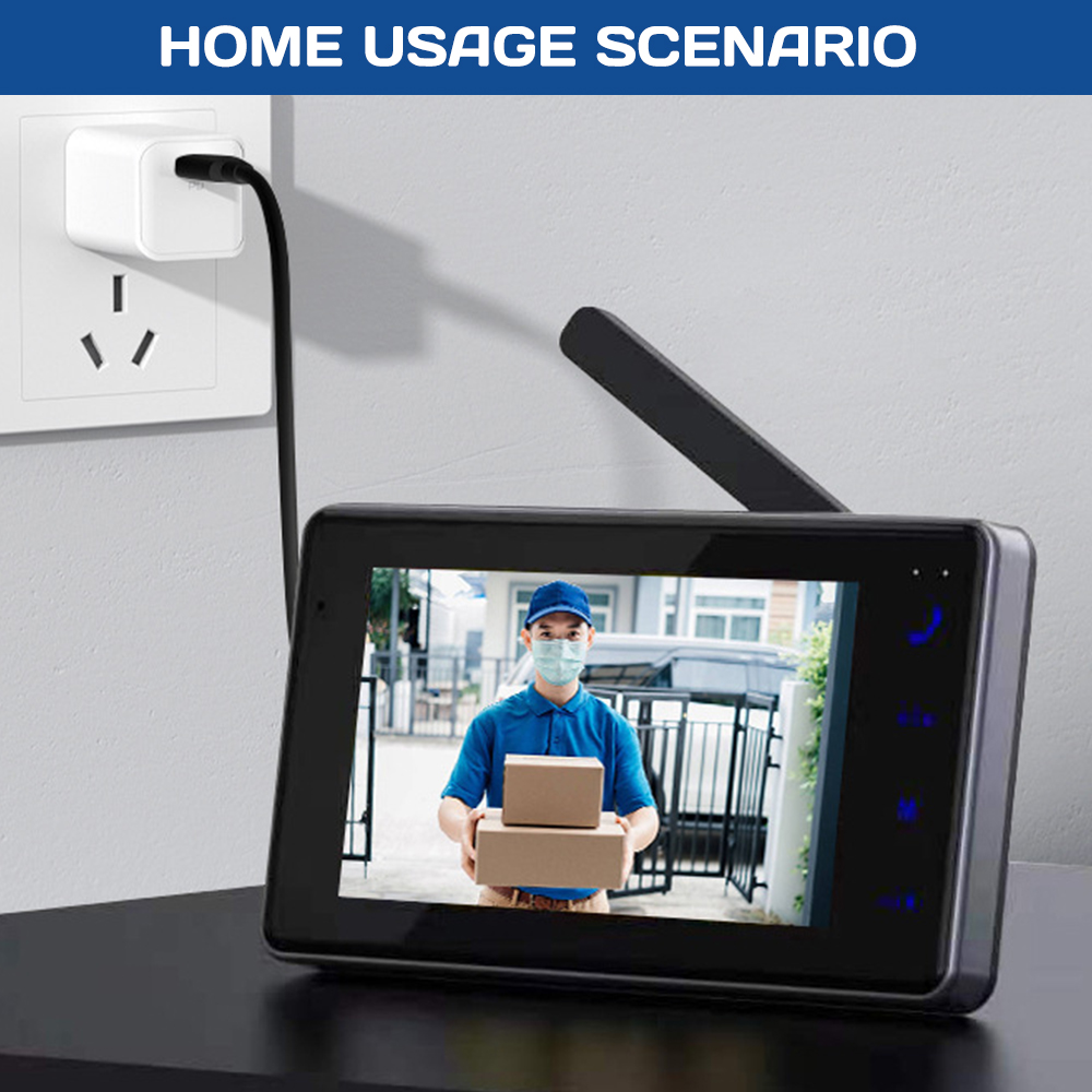 4.3 inç HD IPS Ekranlı Kablosu - Home Security No Wifi Needed incelemesi ve fiyatı