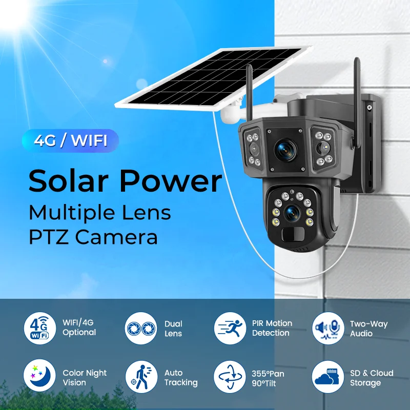 2026 V380 Pro 4MP Kablosuz PTZ - Camera Solar Wireless incelemesi ve fiyatı