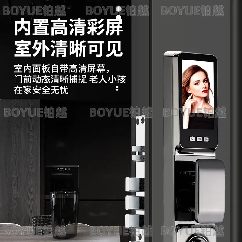 Yüz Tanıma ve Parmak İzi Taray - Home Security Lock System incelemesi ve fiyatı