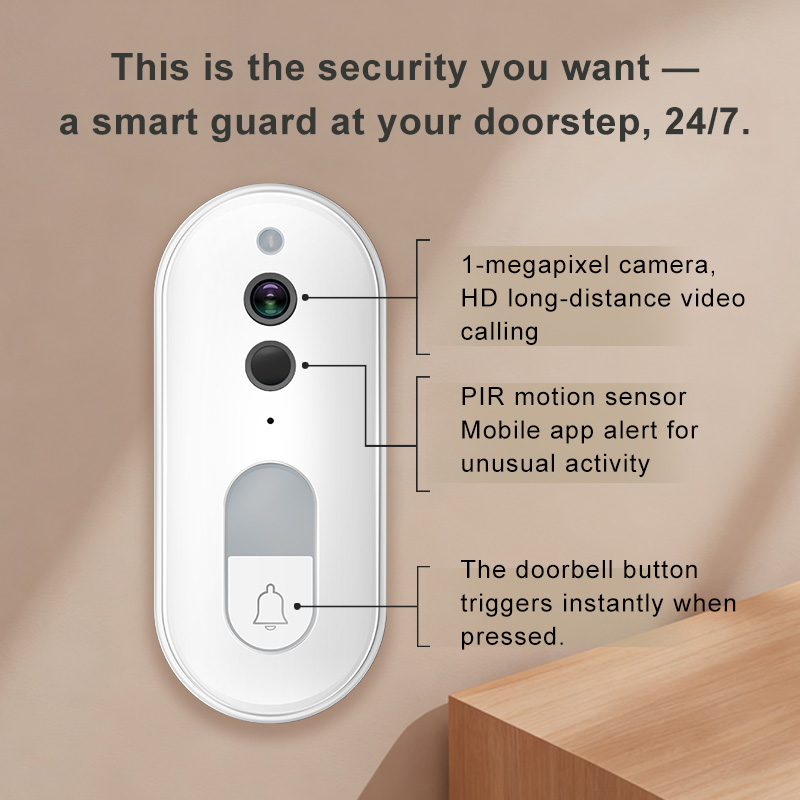 Tuya Akıllı Görüntülü Kapı Zil - Home Security No Wifi Needed incelemesi ve fiyatı