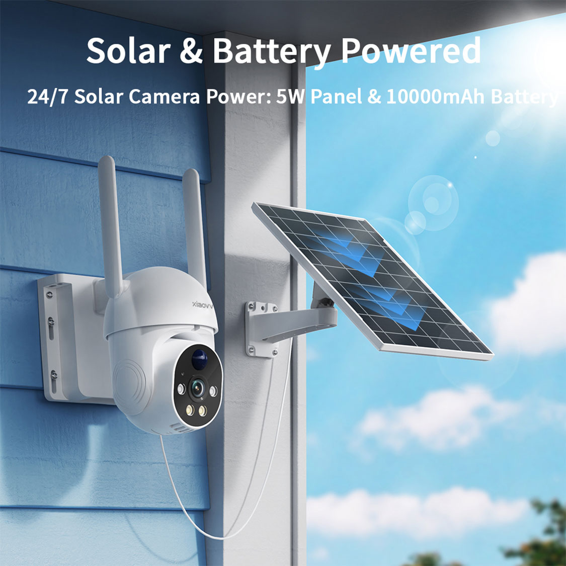 XIAOVV Güneş Enerjili Kamera K - Camera Solar Wireless incelemesi ve fiyatı