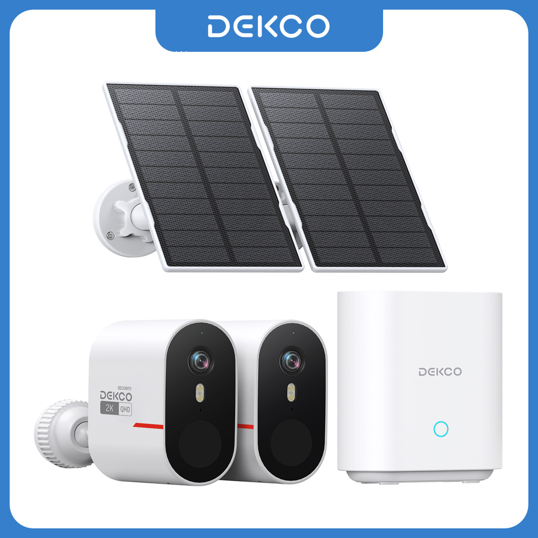 Dekco 3MP WiFi Solar Kamera Si - Home Security Kit With Camera incelemesi ve fiyatı
