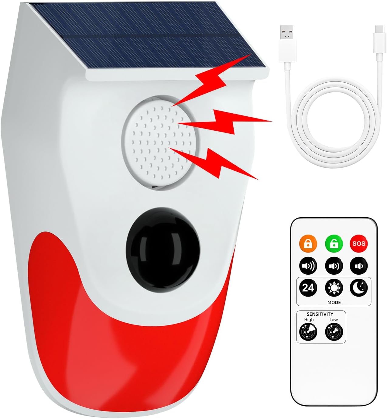 Güneş Enerjili Hareket Sensörü - Home Security Lights incelemesi ve fiyatı