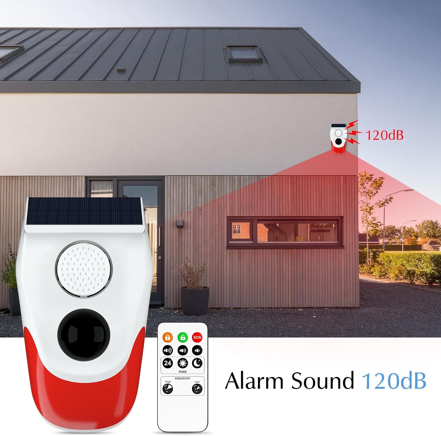 Güneş Enerjili Hareket Sensörü - Home Security Lights incelemesi ve fiyatı