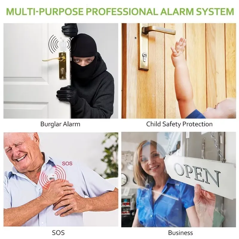 Ev Hırsız Alarm Kiti Otomatik  - Home Security Kit incelemesi ve fiyatı