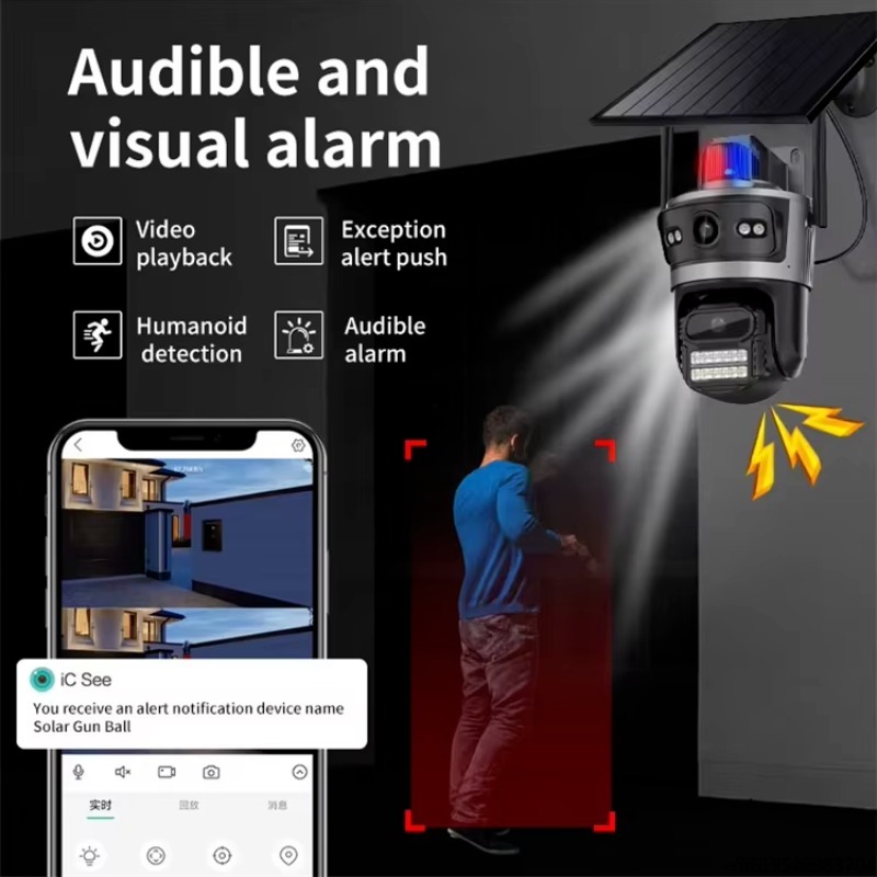 ENSTER 2K AOV 24 Saat Kayıtlı  - Camera Solar Wireless incelemesi ve fiyatı