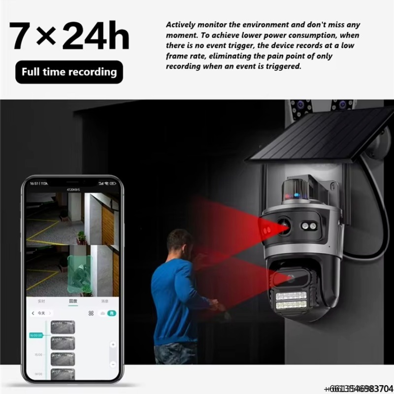 ENSTER 2K AOV 24 Saat Kayıtlı  - Camera Solar Wireless incelemesi ve fiyatı