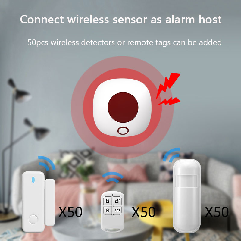 Kapalı 433MHz Kablosuz Siren B - Home Security Lights incelemesi ve fiyatı