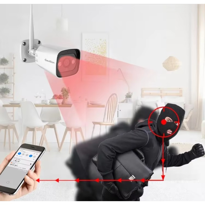 Yüksek Teknoloji 3mp 2 Kanal 4 - Home Security Wifi Camera incelemesi ve fiyatı