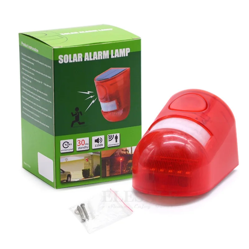 Su geçirmez Güneş Enerjili Ala - Home Security Lights incelemesi ve fiyatı