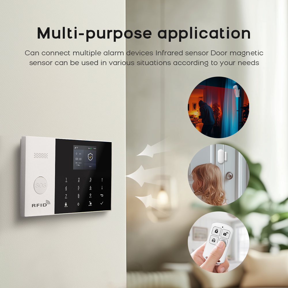 4G Alarm Sistemi Güvenlik Ev W - Home Security System Installation incelemesi ve fiyatı