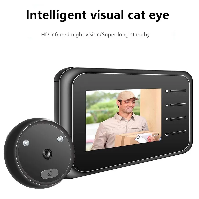 2.4 inç Video Gözetleme Deliği - Home Security Ring Camera incelemesi ve fiyatı