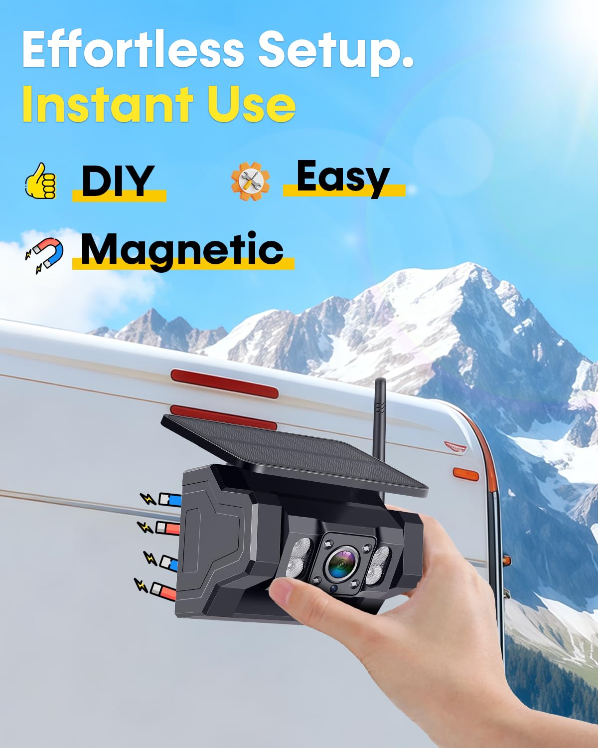 Airow auto Çift Kablosuz Su Ge - Camera Solar Wireless incelemesi ve fiyatı
