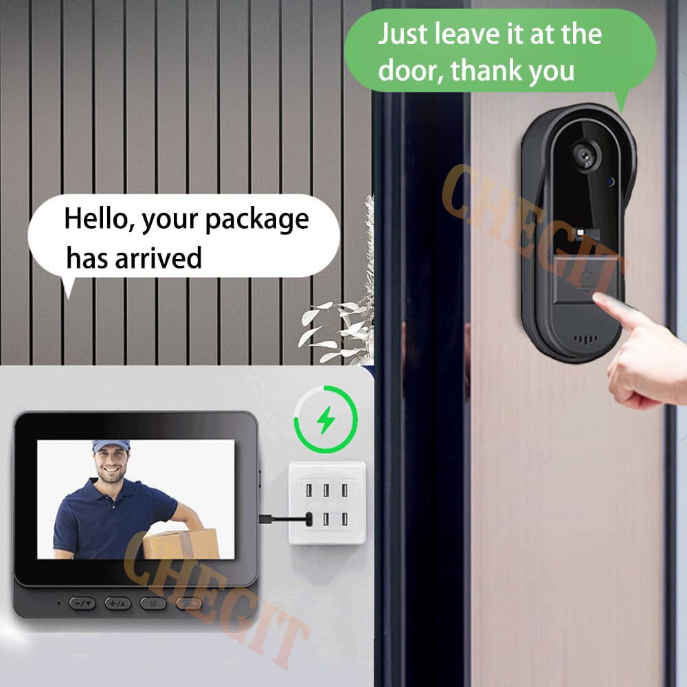 Kablosuz Wifi Kapı Zili Kamera - Home Security No Wifi Needed incelemesi ve fiyatı