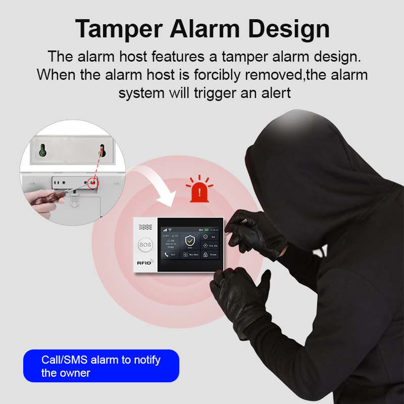 PGST 2G GSM WiFi Alarm Sistemi - Home Security System Installation incelemesi ve fiyatı