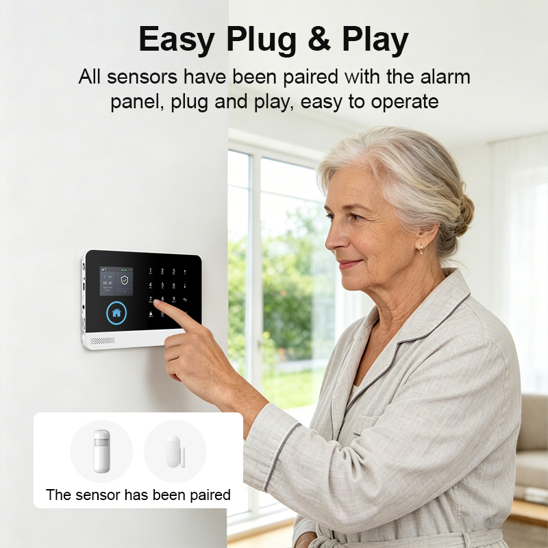PGST WIFI GSM Akıllı Ev Güvenl - Home Security System Installation incelemesi ve fiyatı