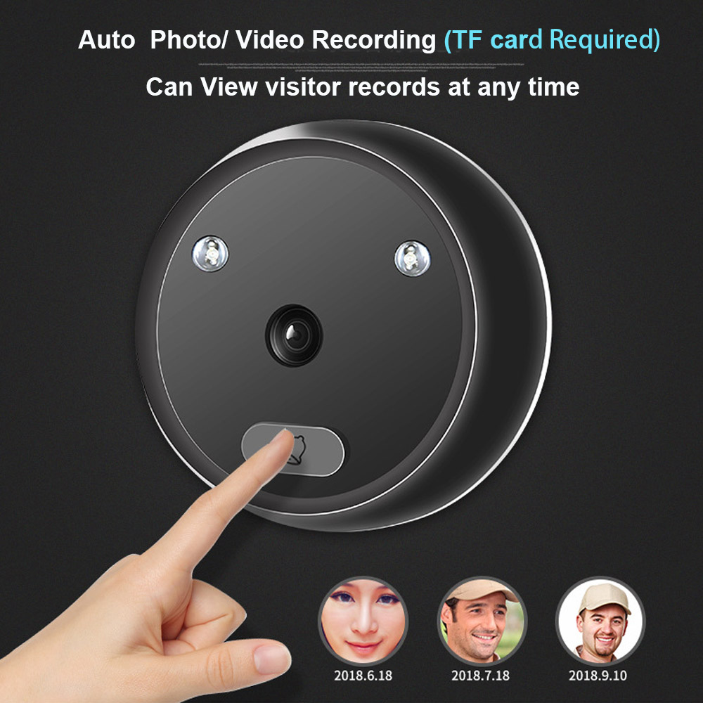 Video Gözetleme Deliği Kapı Zi - Home Security Ring Camera incelemesi ve fiyatı