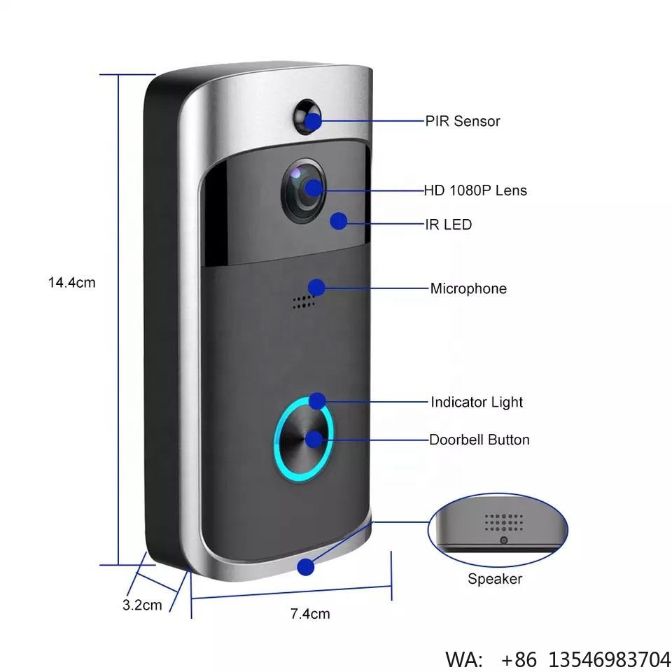 XZJ Akıllı Ürün Akıllı Çift Yö - Home Security Ring Camera incelemesi ve fiyatı