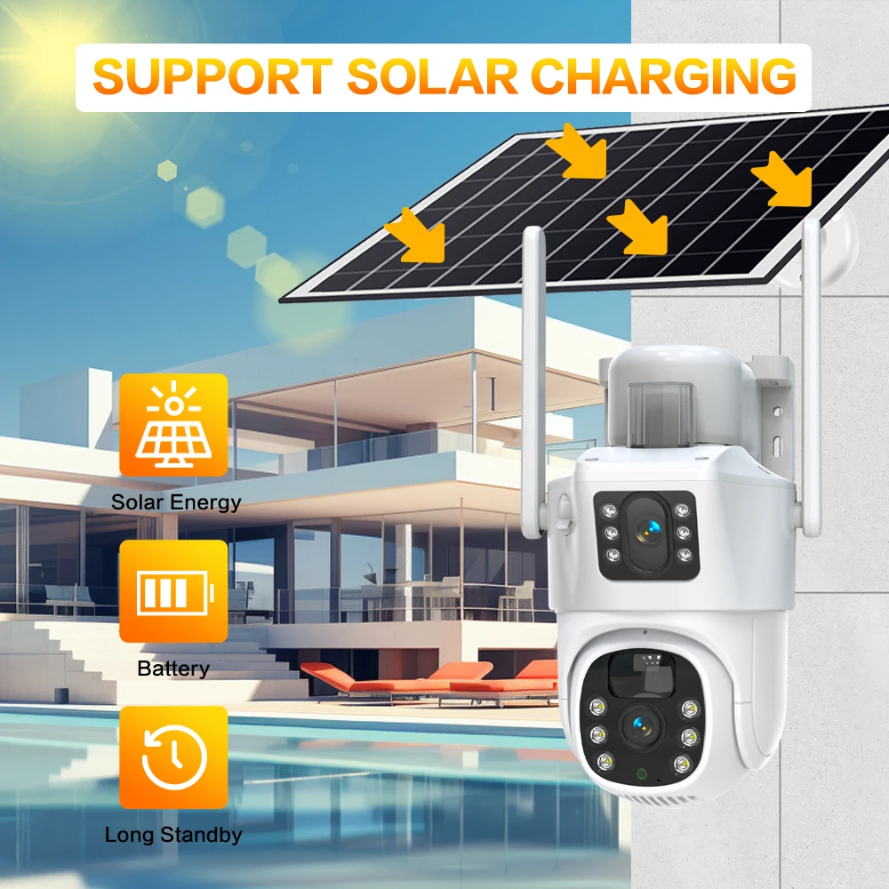 10CH kablosuz NVR 4k 8mp çift  - Camera Solar Wireless incelemesi ve fiyatı
