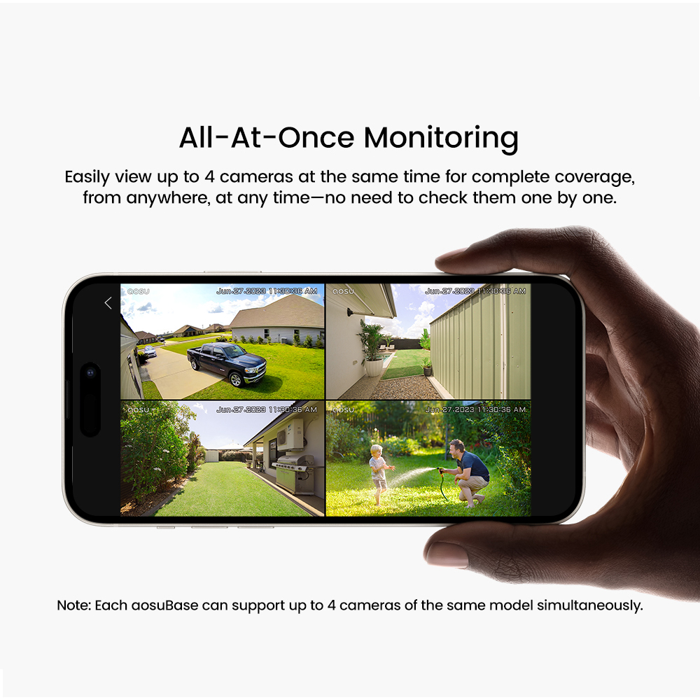 AOSU 5MP Solar Kamera Sistemi  - Camera Solar Wireless incelemesi ve fiyatı