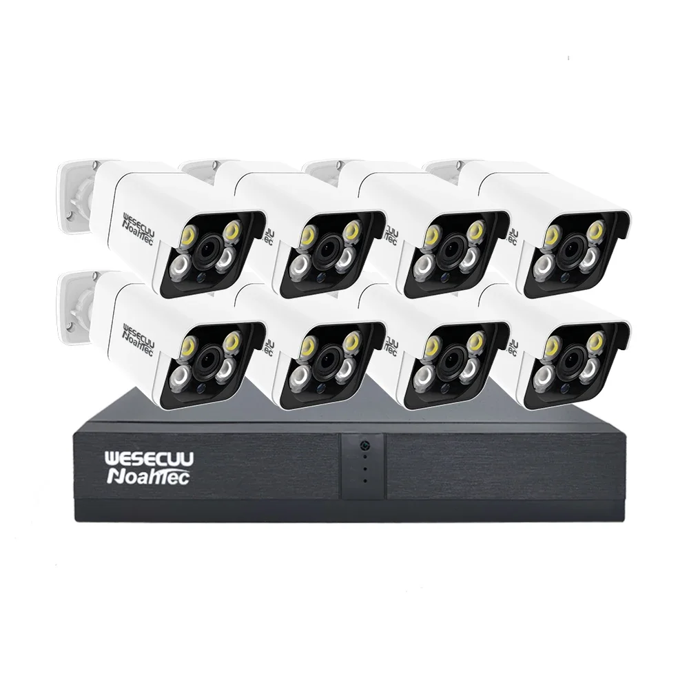 Üretici 5mp 4k 8mp 4 8 16 Kana - Home Security Kit With Camera incelemesi ve fiyatı