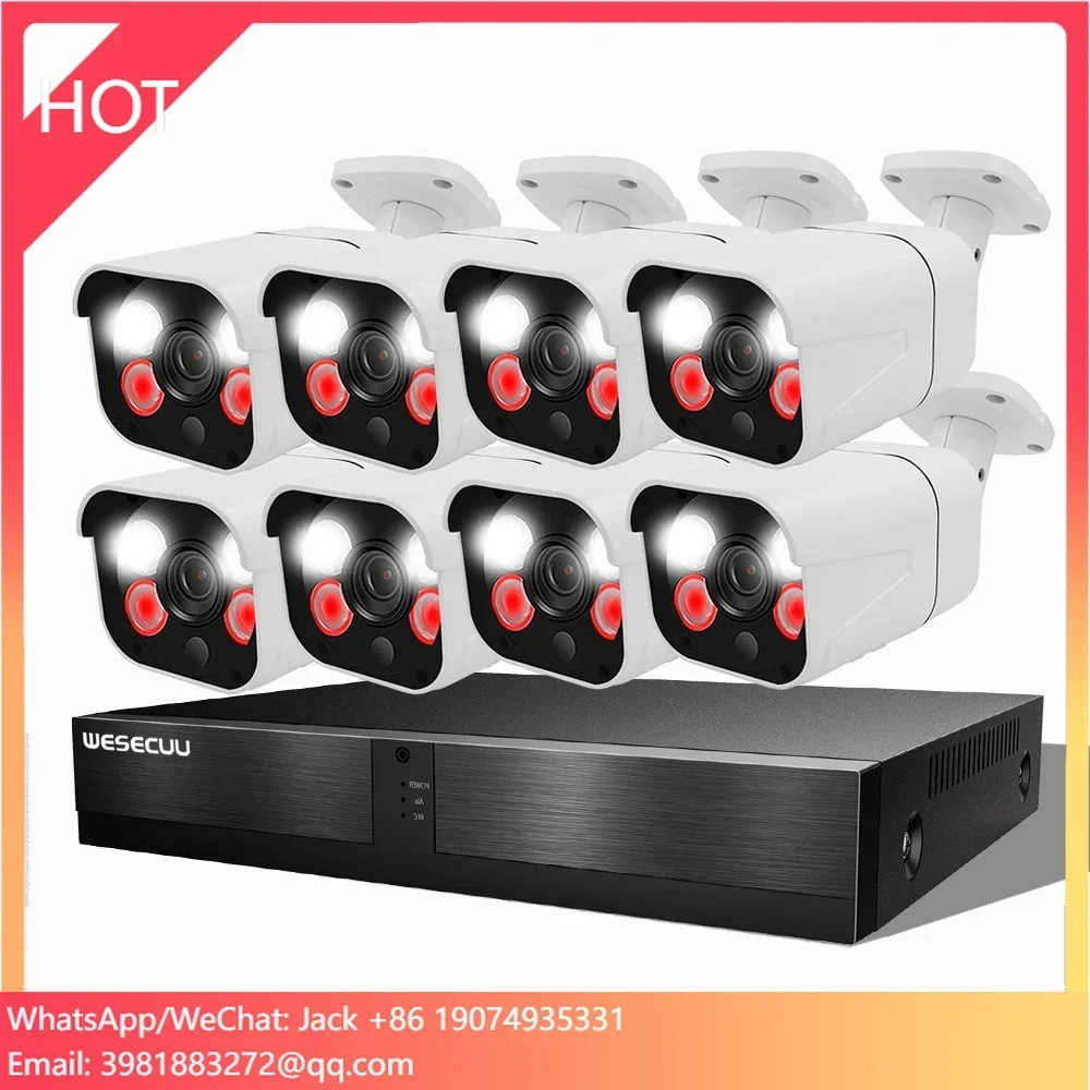 Üretici 5mp 4k 8mp 4 8 16 Kana - Home Security Kit With Camera incelemesi ve fiyatı