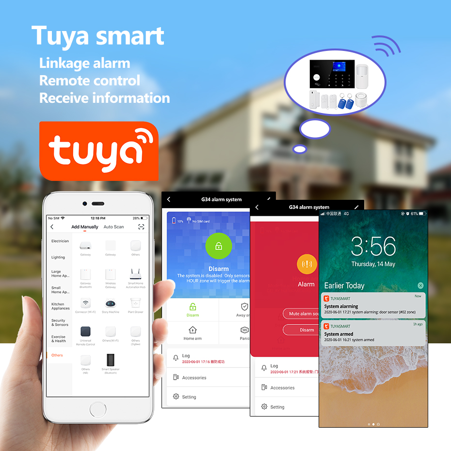 KERUI G30 Ev için Alarm Sistem - Keypad Alarm Panel incelemesi ve fiyatı